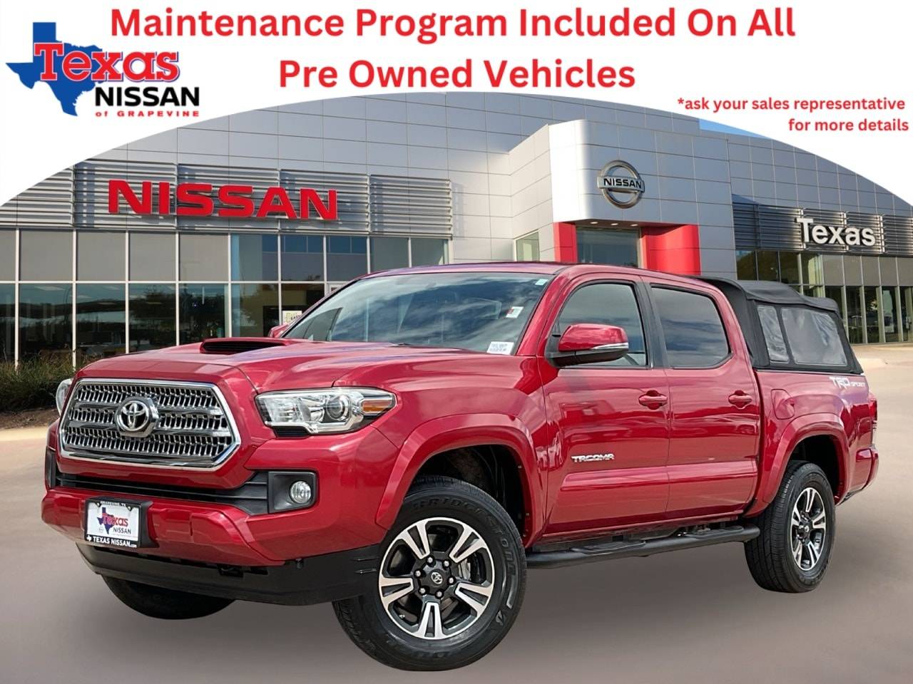 2016 Toyota Tacoma TRD Sport — Pickup Truck — 100,941 mi — Grapevine, TX