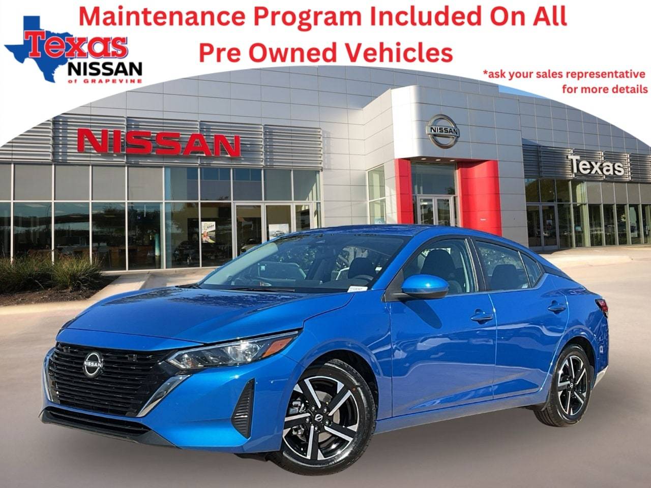 2024 Nissan Sentra SV — Sedan — 36,589 mi — Grapevine, TX