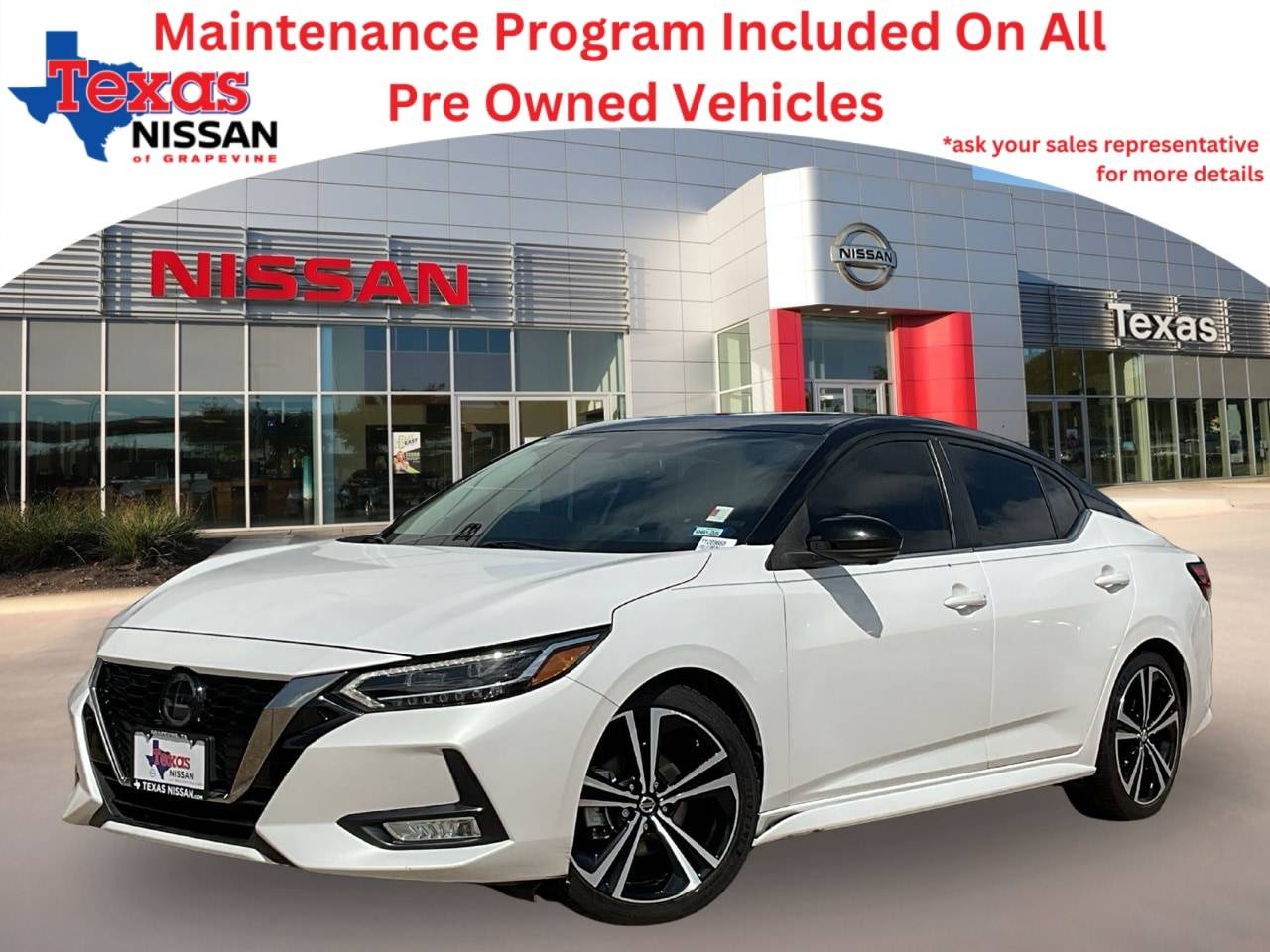 2021 Nissan Sentra SR — Sedan — 72,575 mi — Grapevine, TX