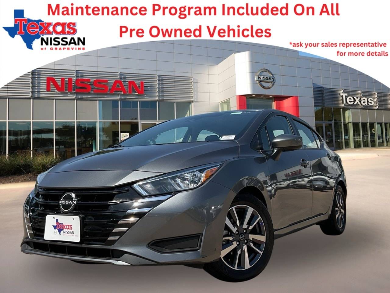 2023 Nissan Versa SV — Sedan — 31,526 mi — Grapevine, TX