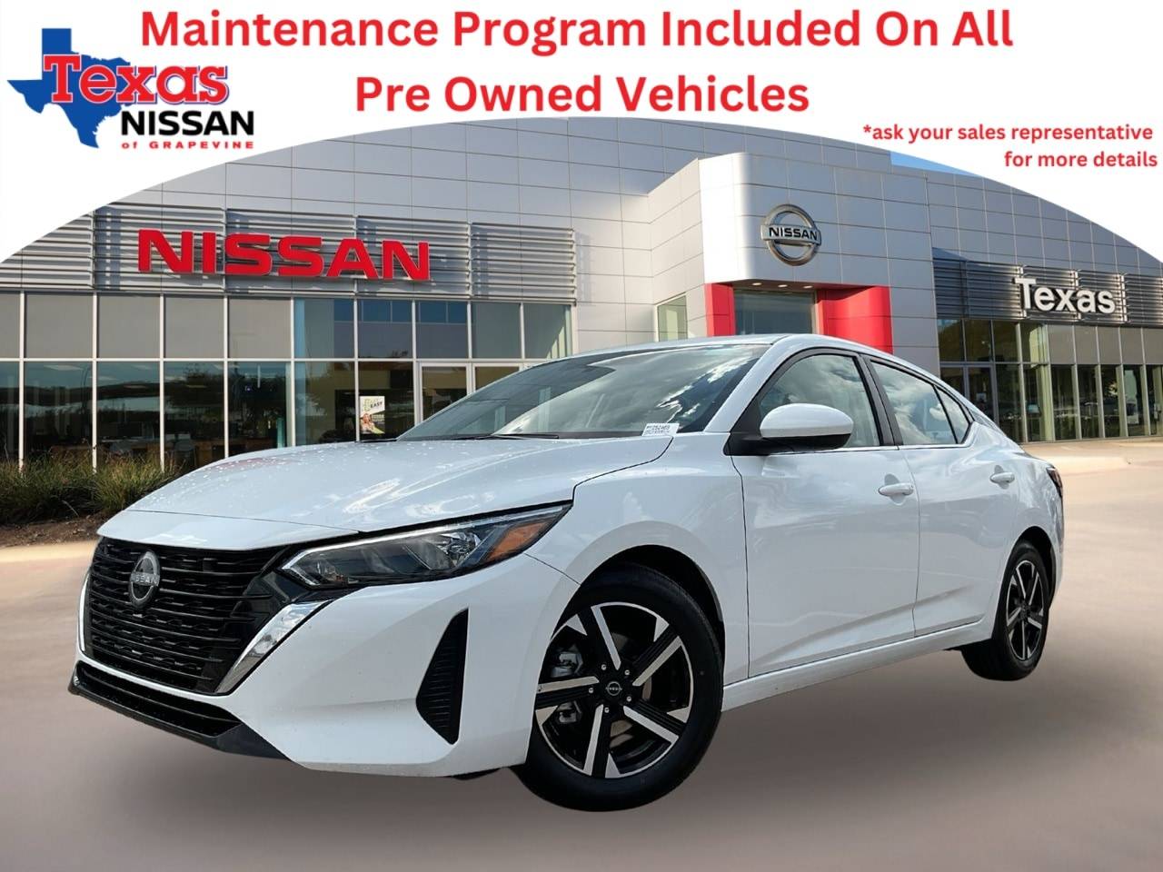 2024 Nissan Sentra SV — Sedan — 28,803 mi — Grapevine, TX