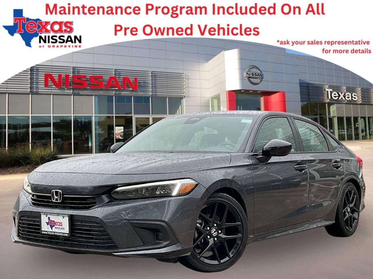 2024 Honda Civic Sport — Sedan — 21,660 mi — Grapevine, TX