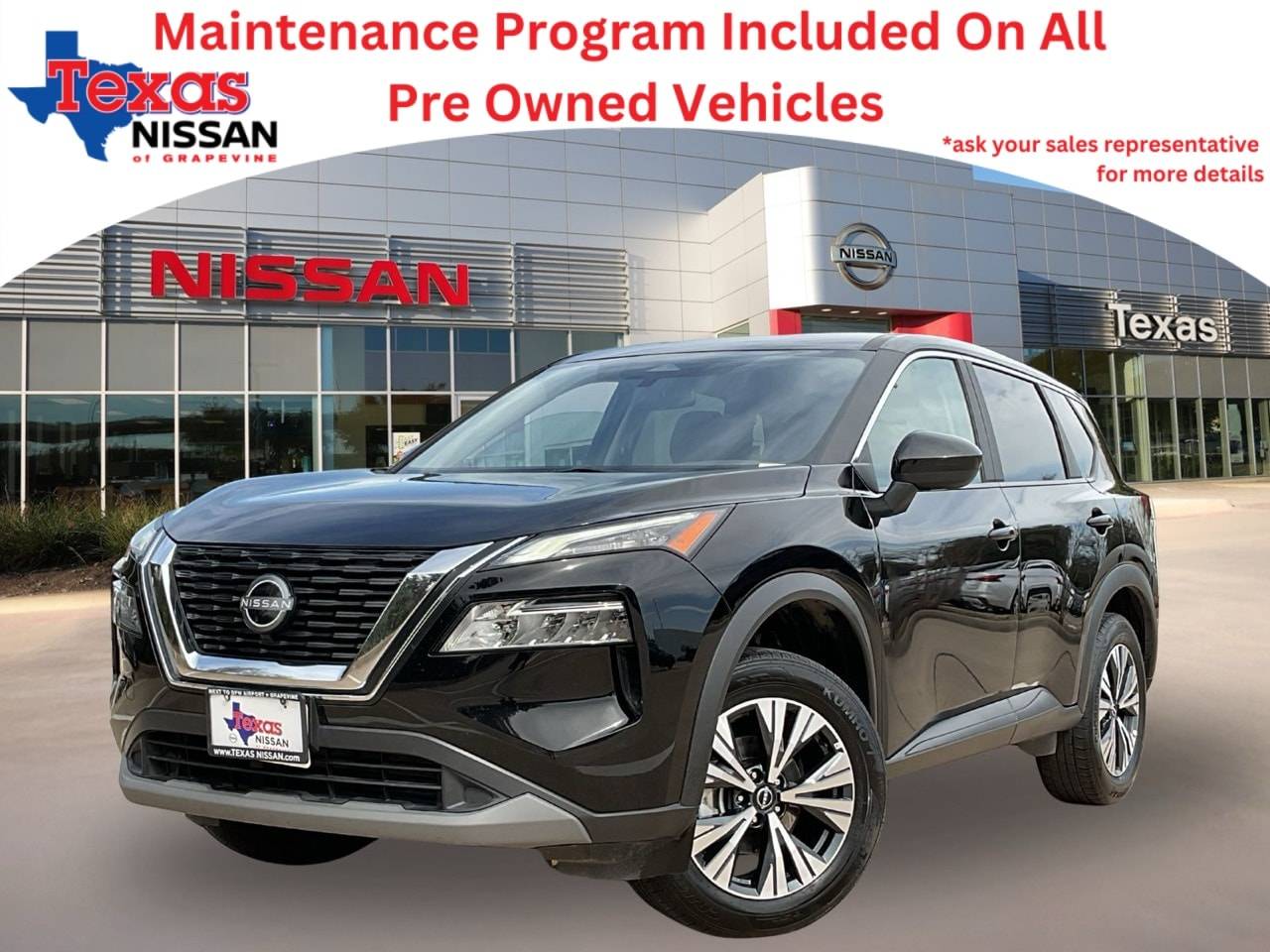 2023 Nissan Rogue SV — SUV — 53,641 mi — Grapevine, TX