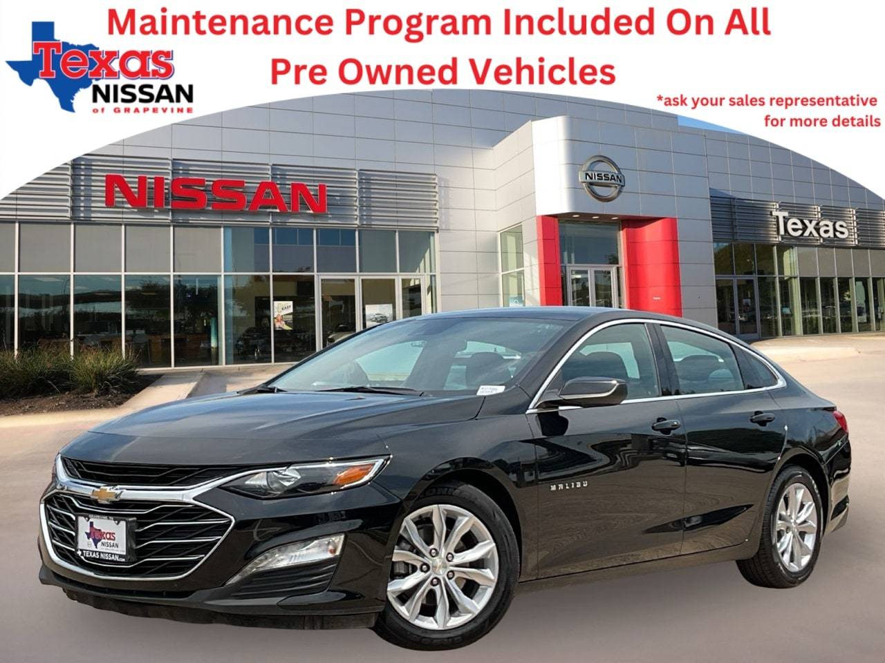 2023 Chevrolet Malibu LT — Sedan — 44,140 mi — Grapevine, TX