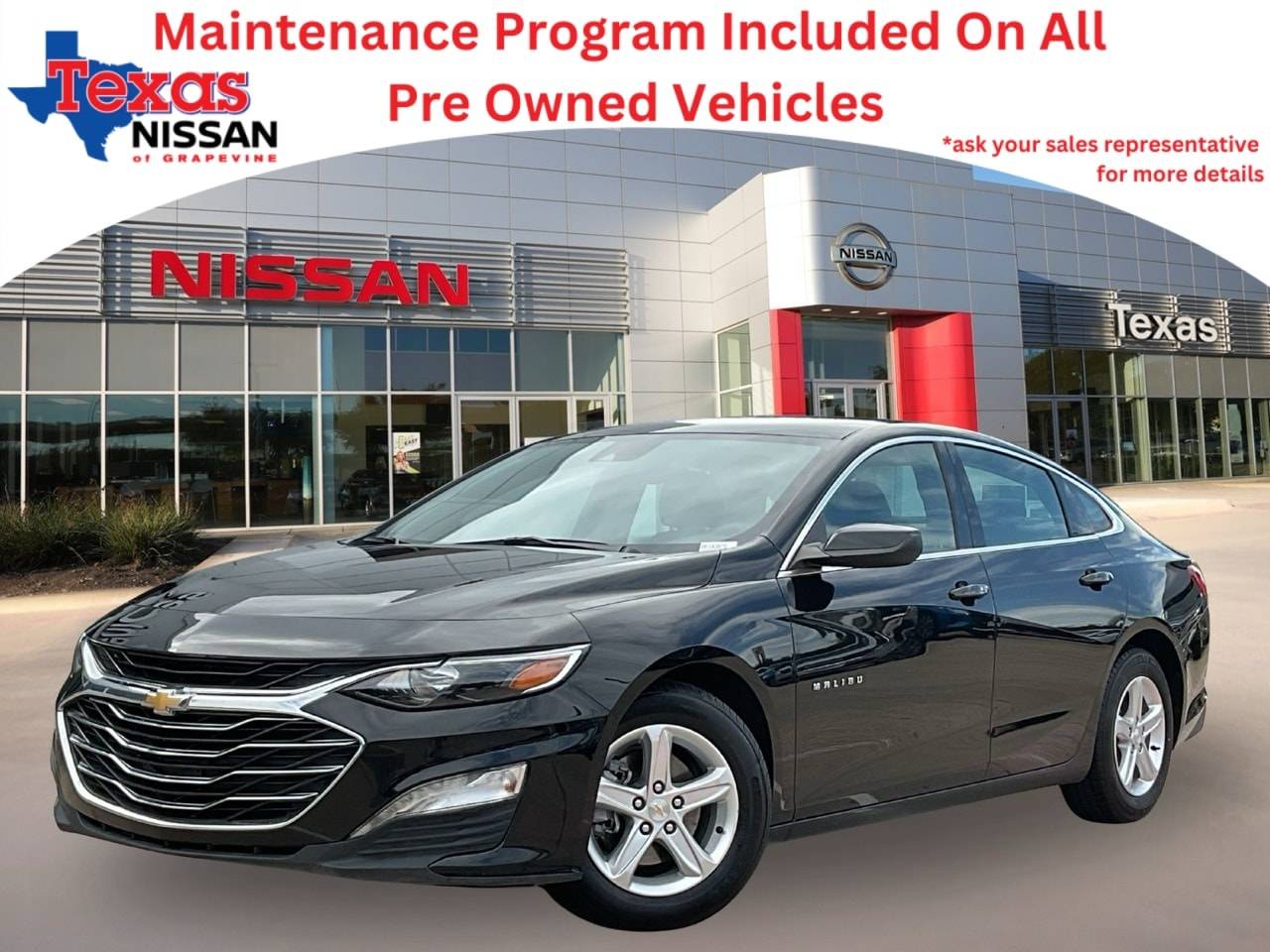 2023 Chevrolet Malibu LT — Sedan — 58,971 mi — Grapevine, TX