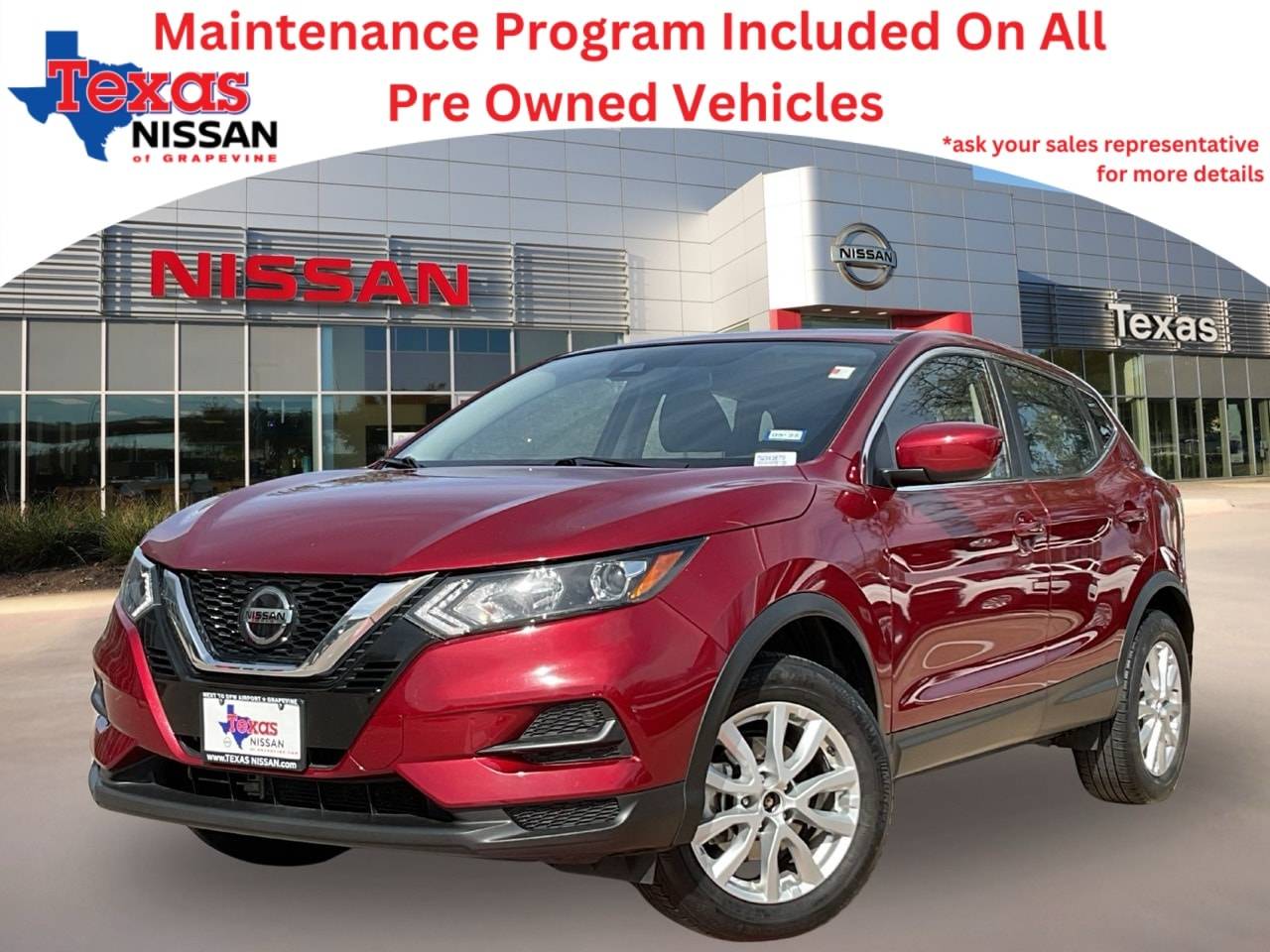 2022 Nissan Rogue Sport S — SUV — 61,211 mi — Grapevine, TX