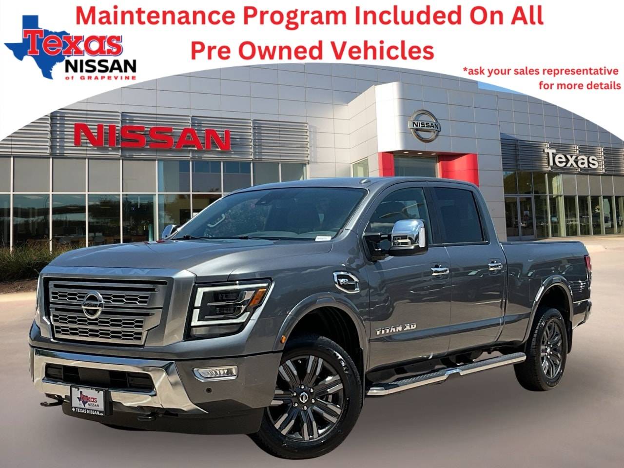 2021 Nissan Titan XD Platinum Reserve — Pickup Truck — 9,180 mi — Grapevine, TX