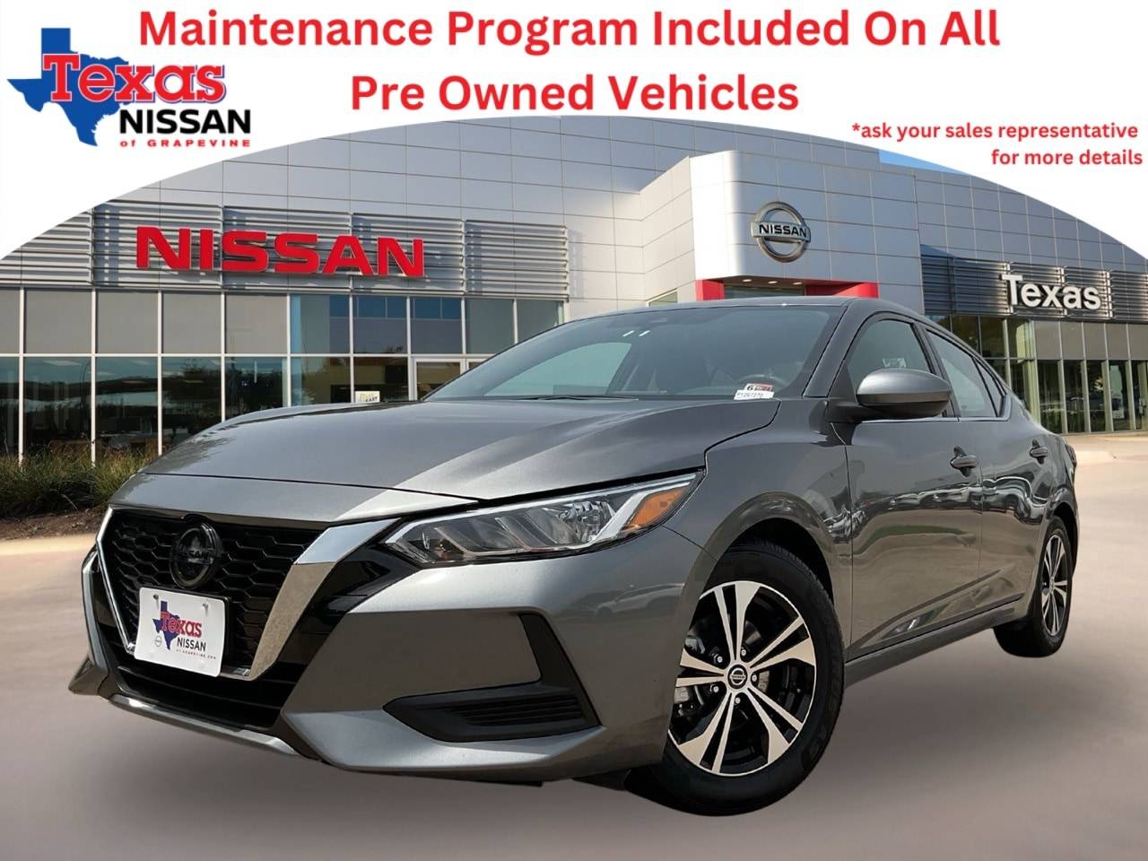 2023 Nissan Sentra SV — Sedan — 49,839 mi — Grapevine, TX