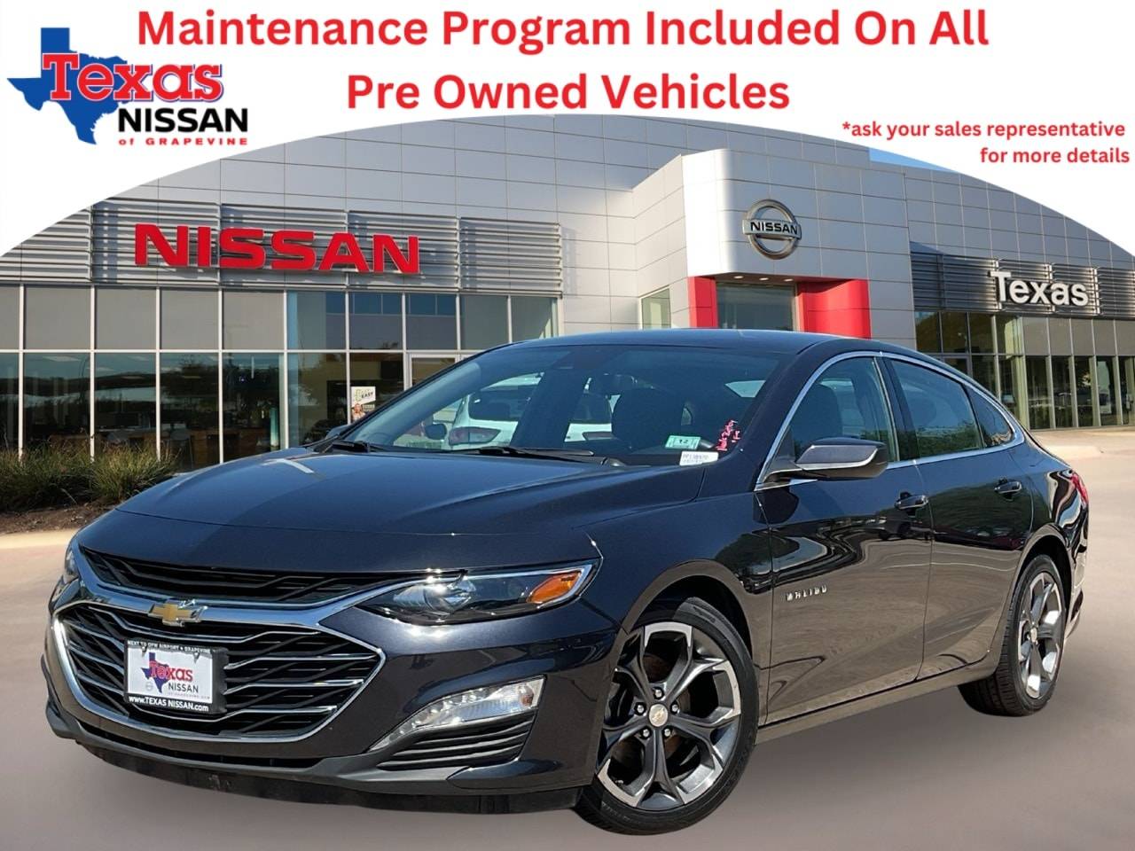 2023 Chevrolet Malibu LT — Sedan — 52,723 mi — Grapevine, TX