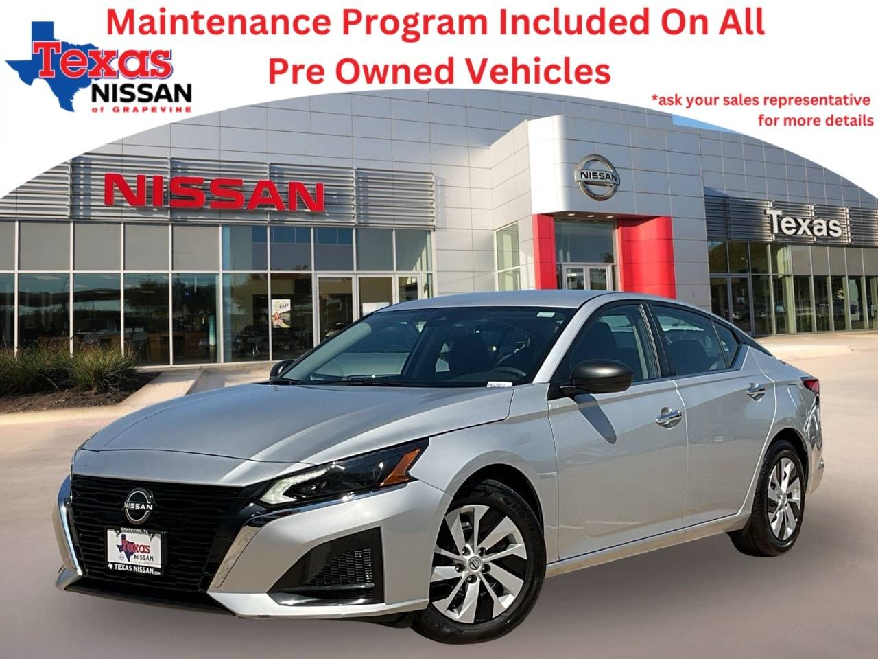 2024 Nissan Altima S — Sedan — 25,704 mi — Grapevine, TX