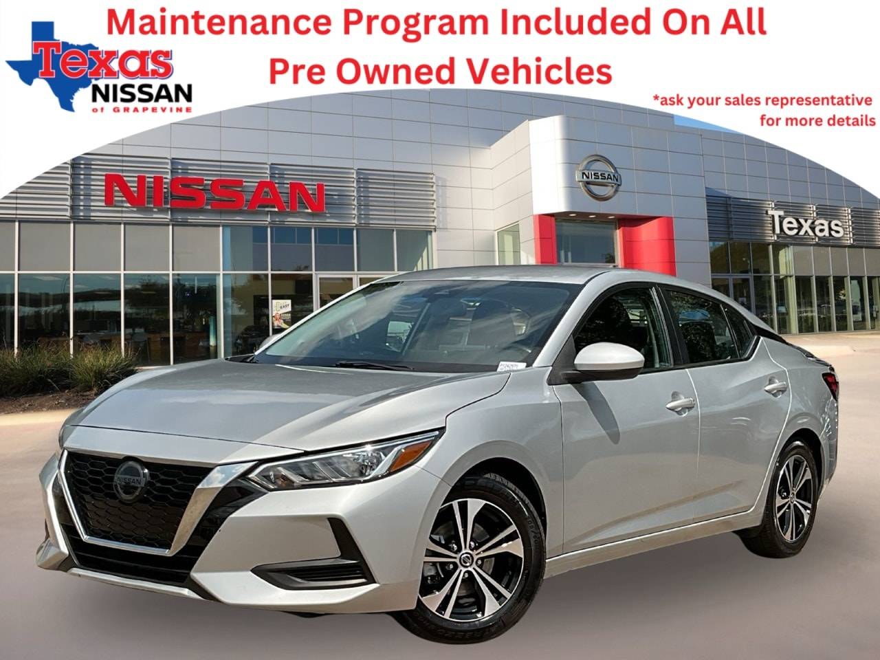2023 Nissan Sentra SV — Sedan — 53,251 mi — Grapevine, TX