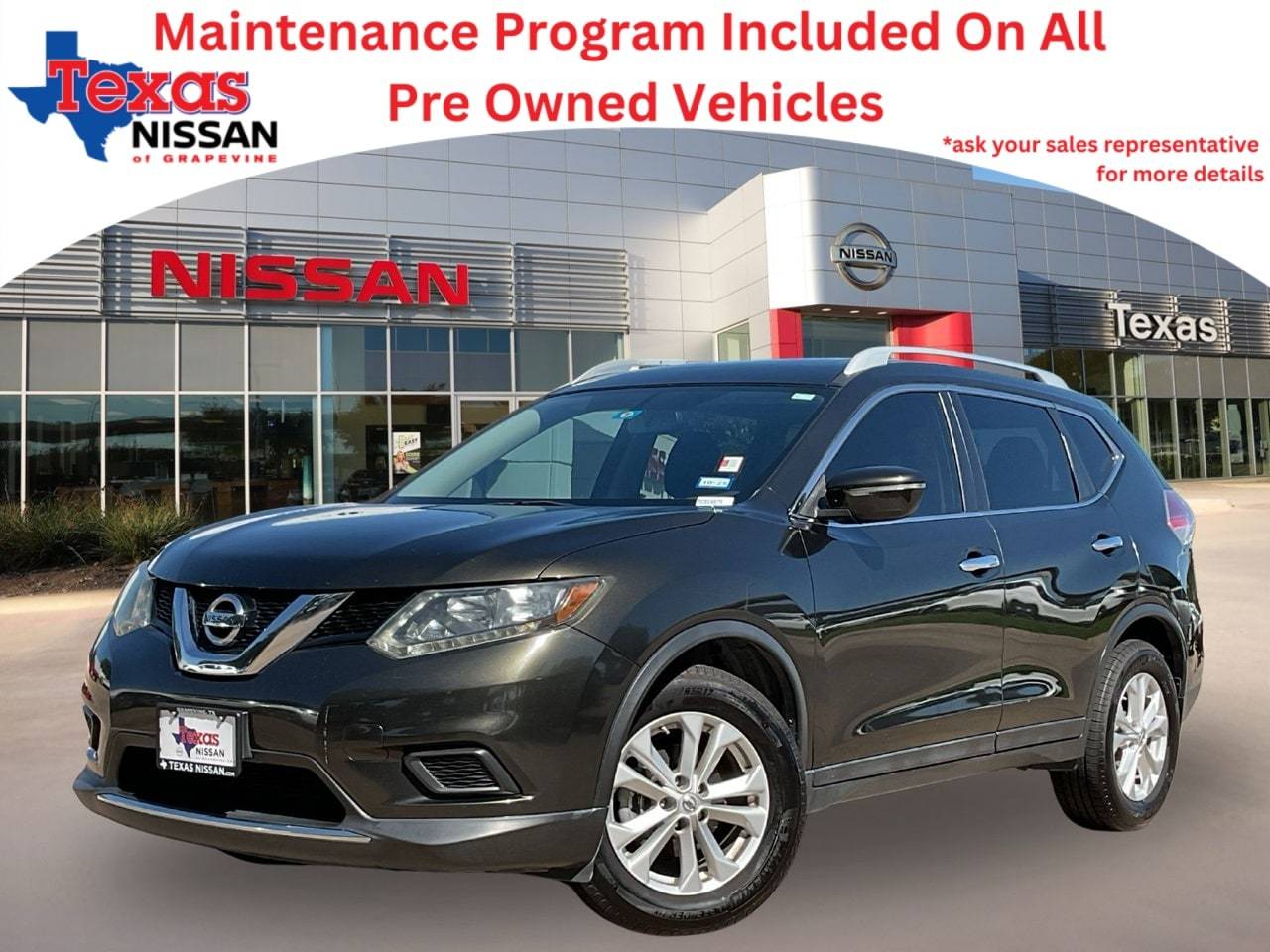 2014 Nissan Rogue SV — SUV — 85,106 mi — Grapevine, TX