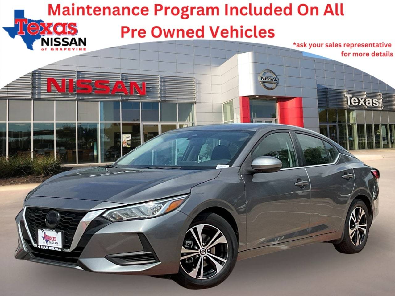 2022 Nissan Sentra SV — Sedan — 57,102 mi — Grapevine, TX