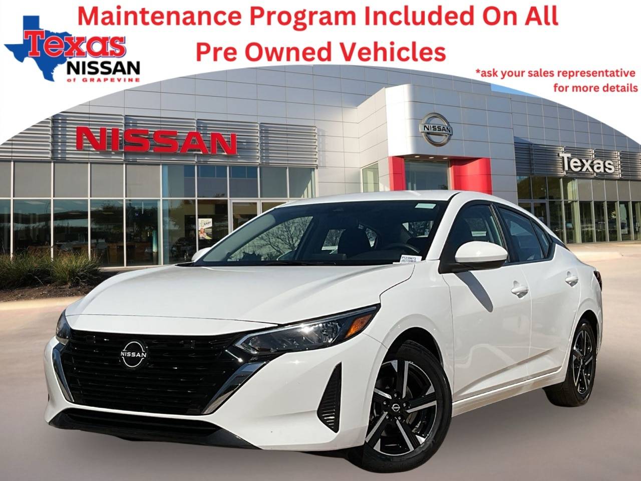 2024 Nissan Sentra SV — Sedan — 29,912 mi — Grapevine, TX