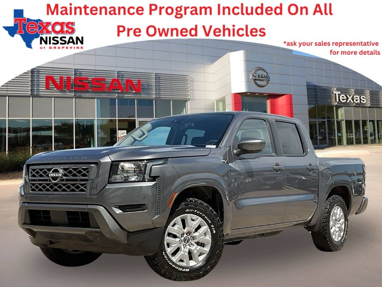 2022 Nissan Frontier SV — Pickup Truck — 35,704 mi — Grapevine, TX