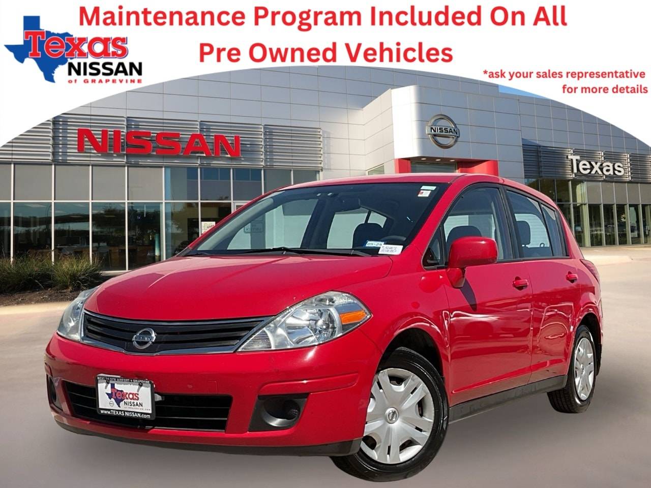 2011 Nissan Versa 1.8 S — Hatchback — 111,085 mi — Grapevine, TX