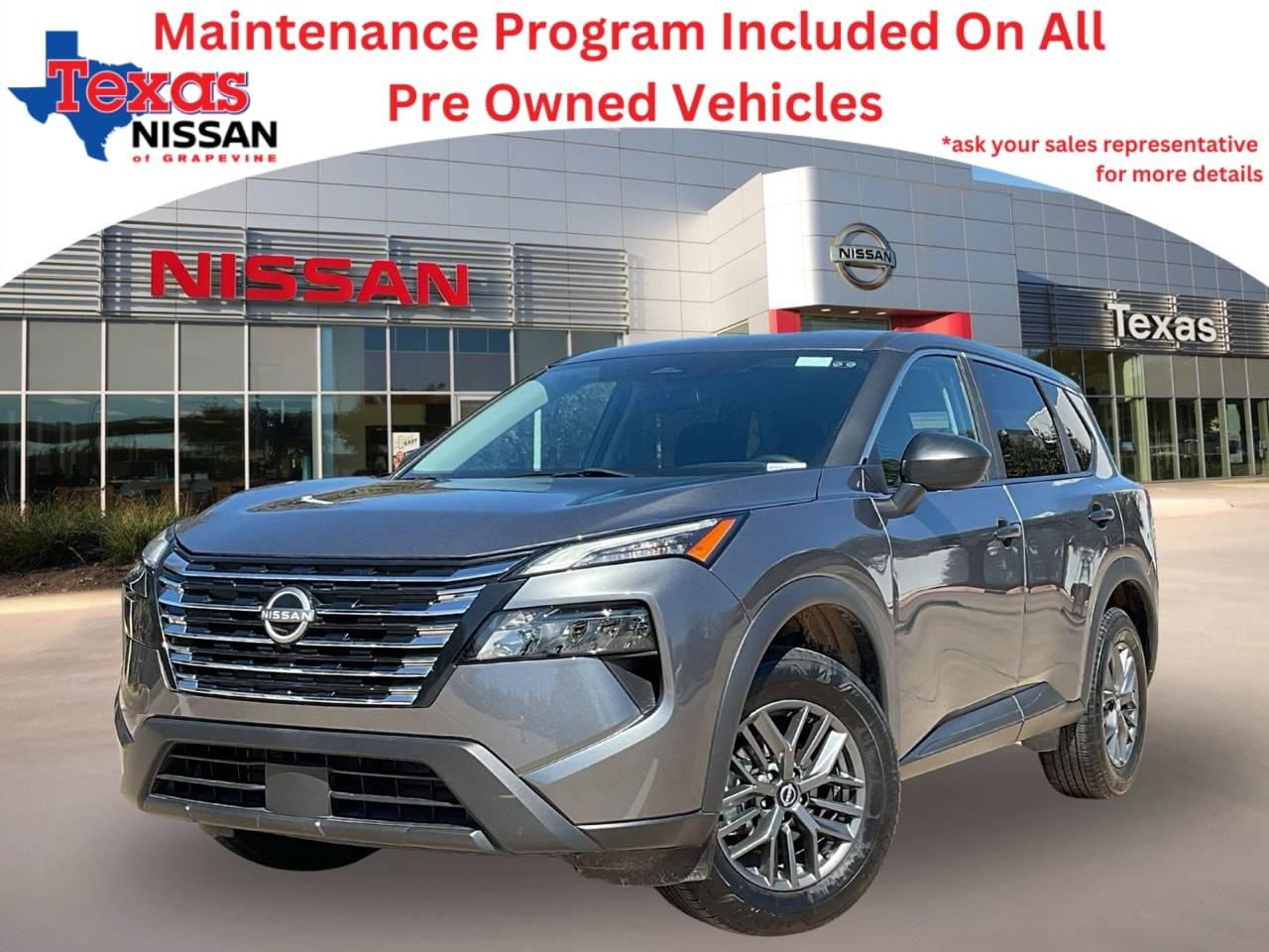 2024 Nissan Rogue S — SUV — 28,713 mi — Grapevine, TX