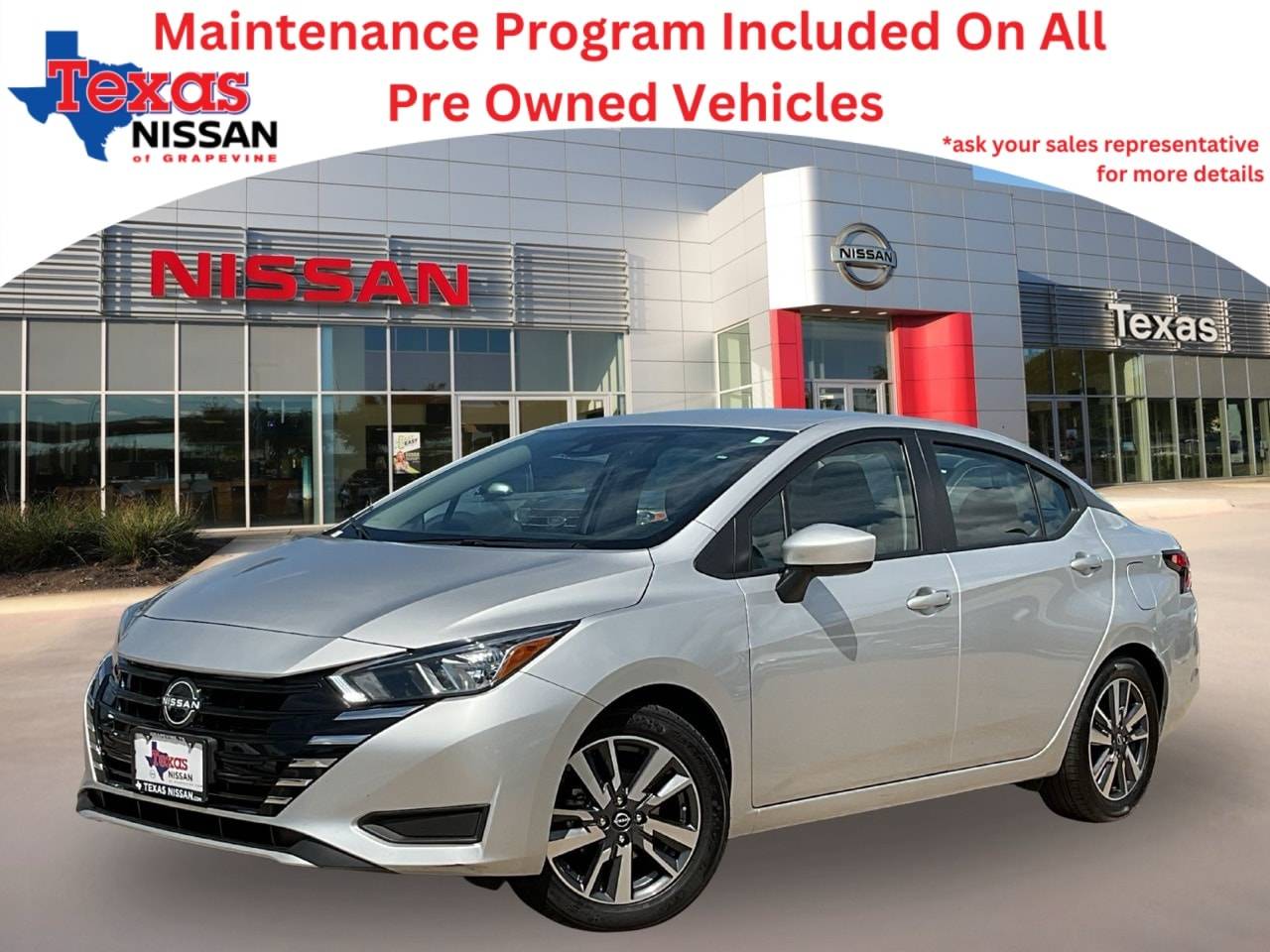 2023 Nissan Versa SV — Sedan — 35,955 mi — Grapevine, TX