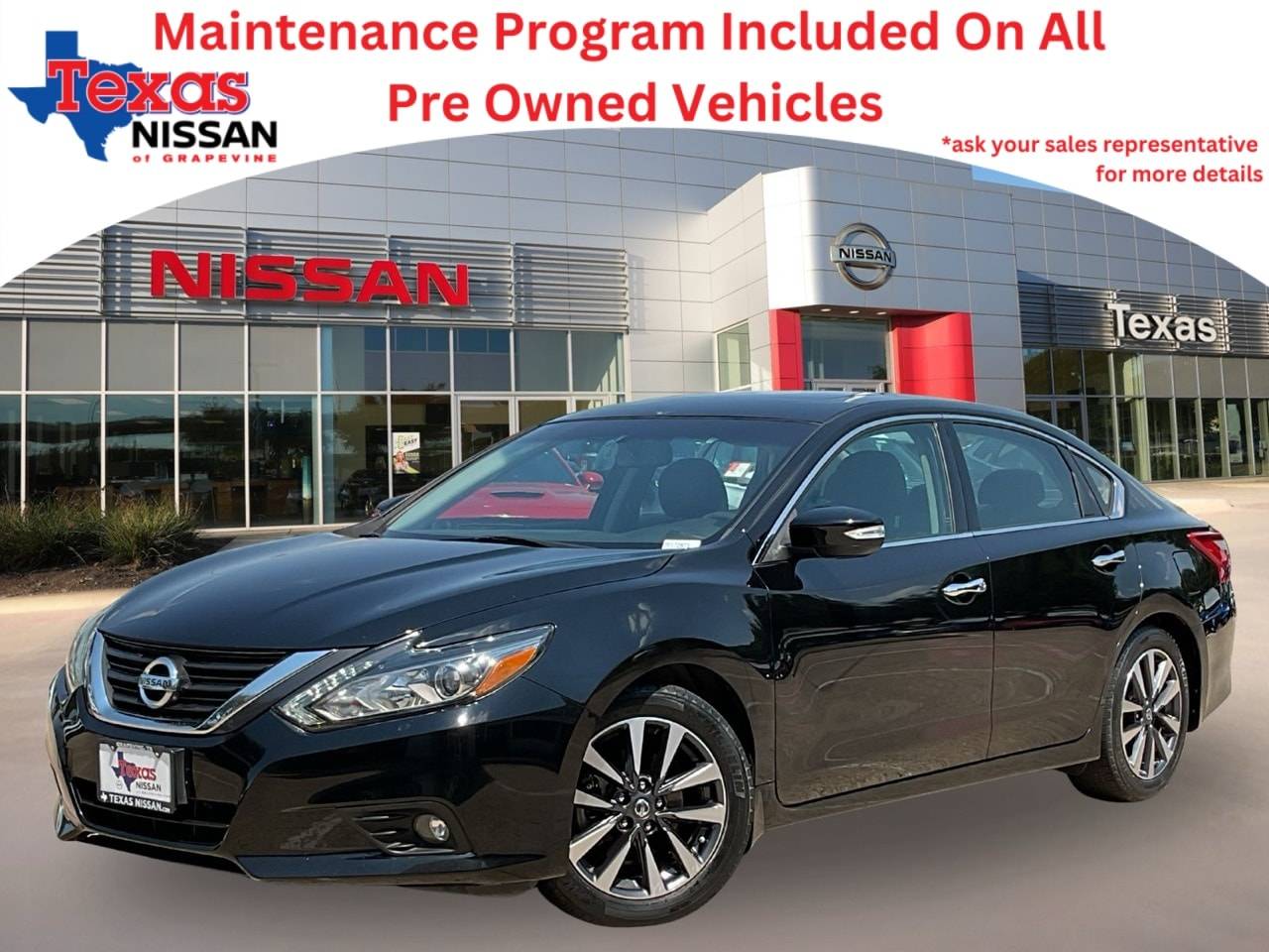 2016 Nissan Altima 2.5 SL — Sedan — 52,771 mi — Grapevine, TX