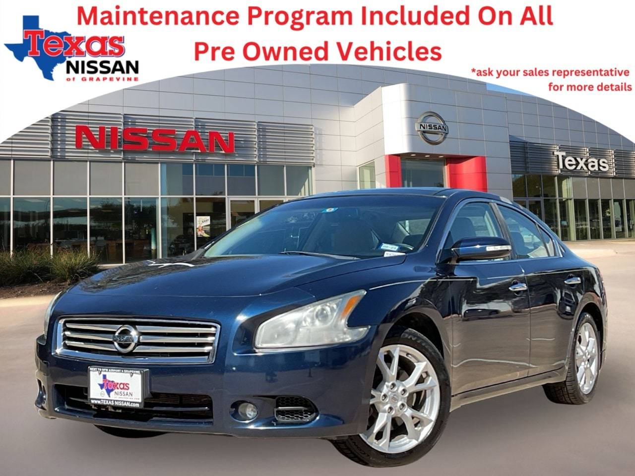 2014 Nissan Maxima SV — Sedan — 96,607 mi — Grapevine, TX