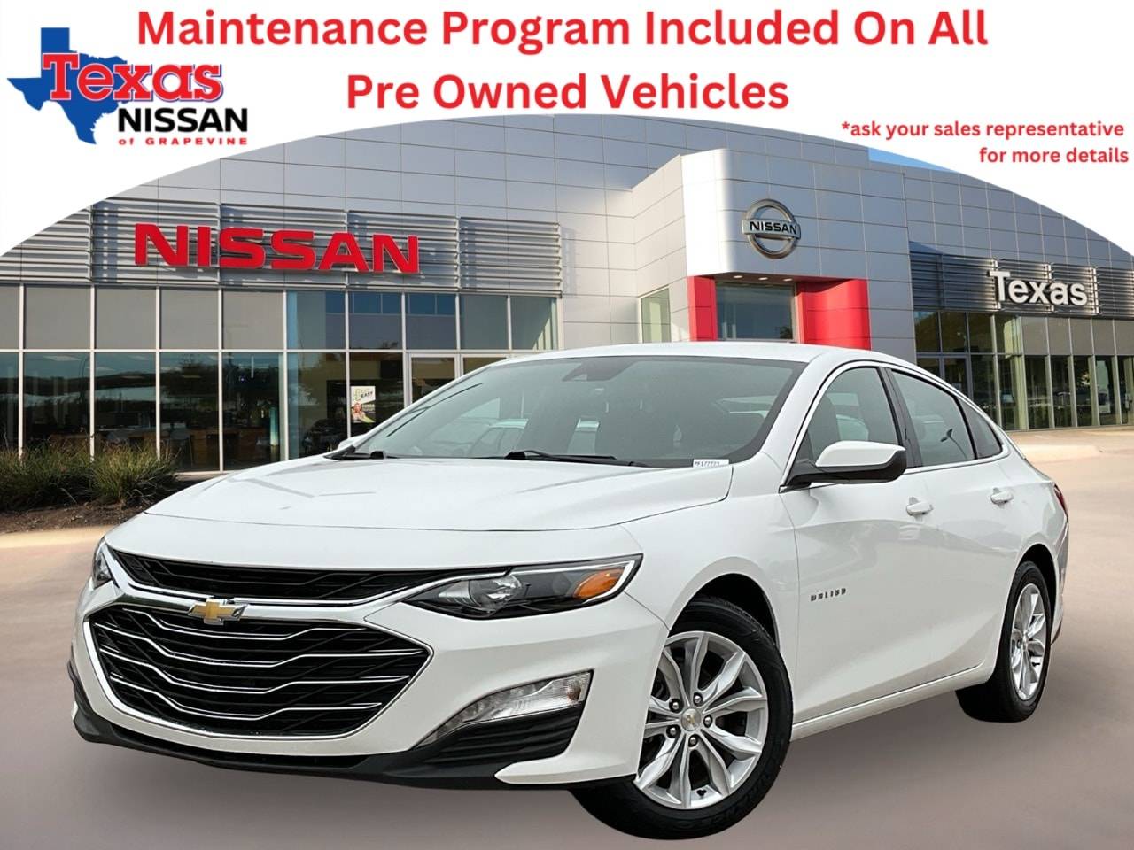 2023 Chevrolet Malibu LT — Sedan — 58,945 mi — Grapevine, TX