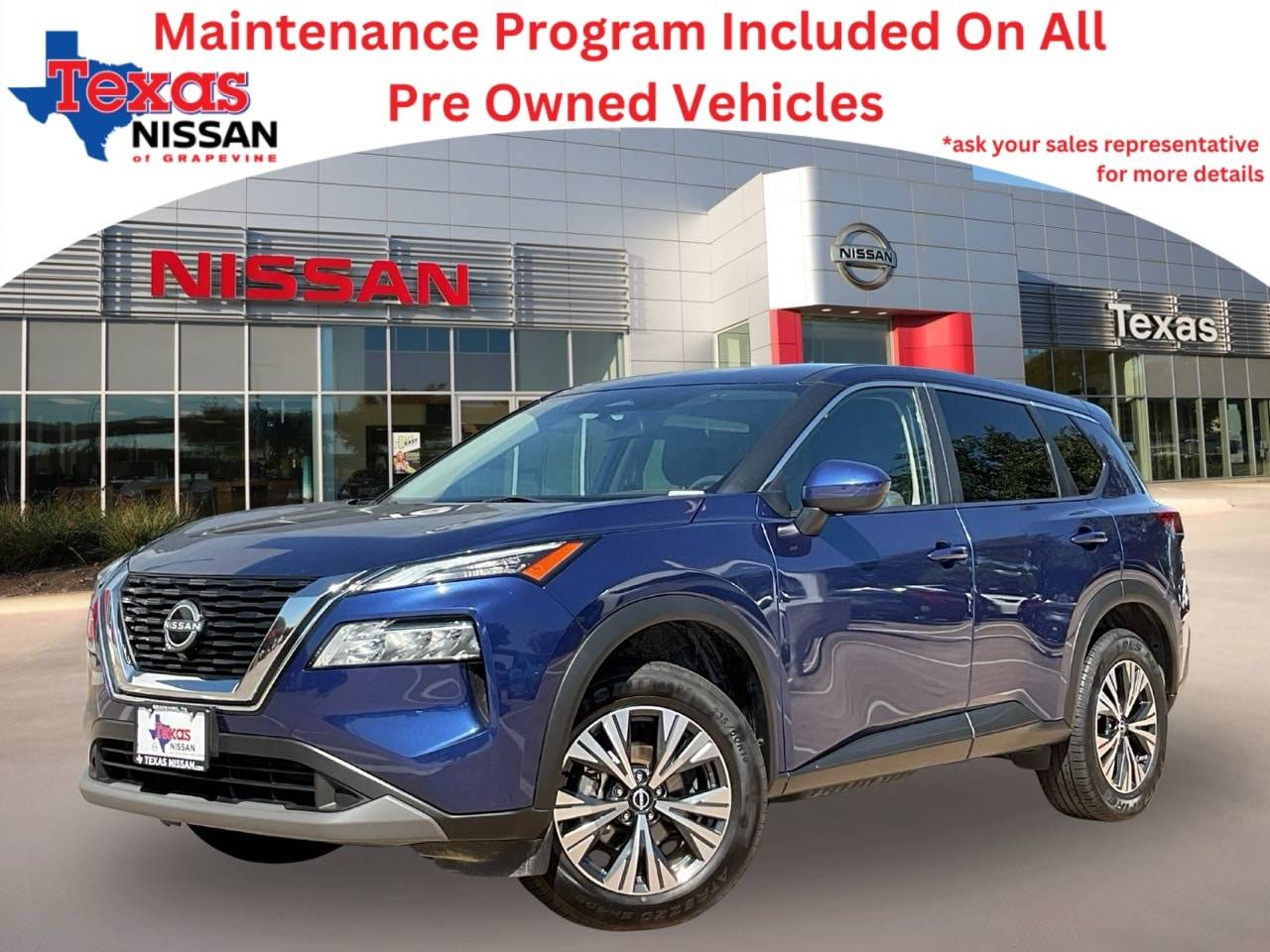 2023 Nissan Rogue SV — SUV — 48,795 mi — Grapevine, TX