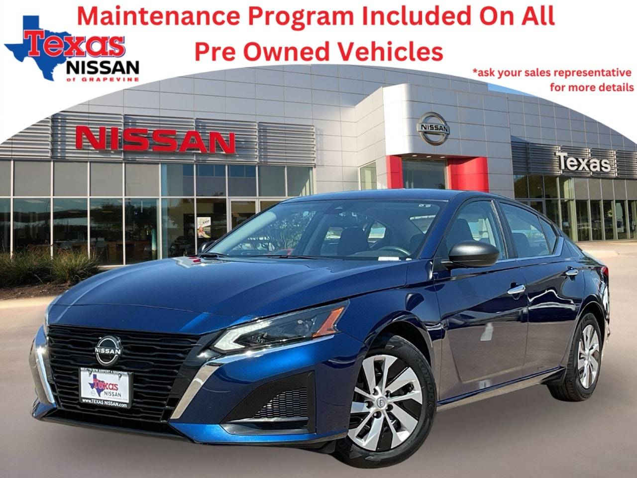 2024 Nissan Altima S — Sedan — 26,588 mi — Grapevine, TX