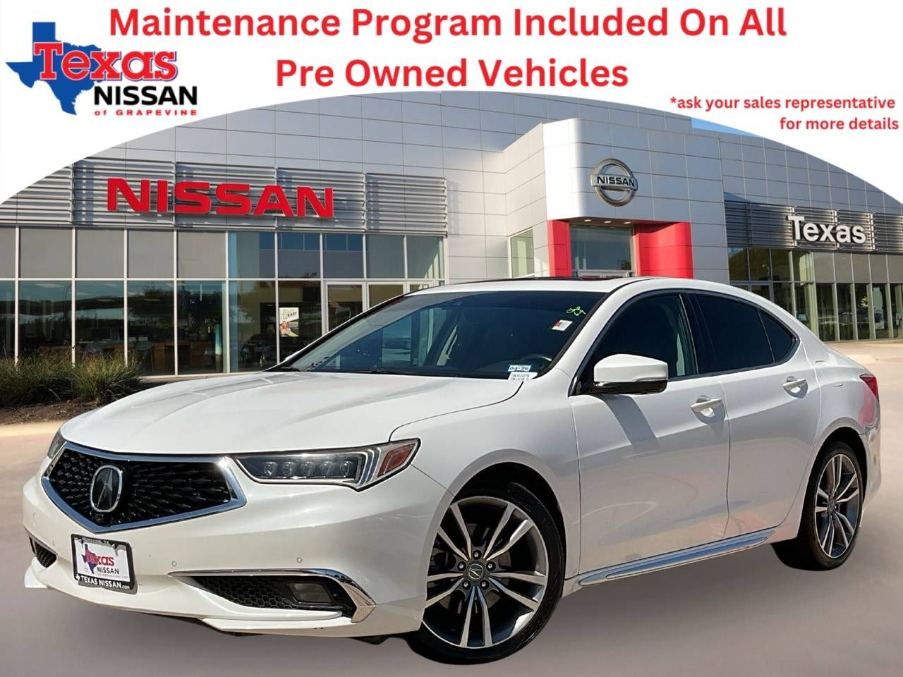 2019 Acura TLX Advance with Technology Package — Sedan — 57,845 mi — Grapevine, TX