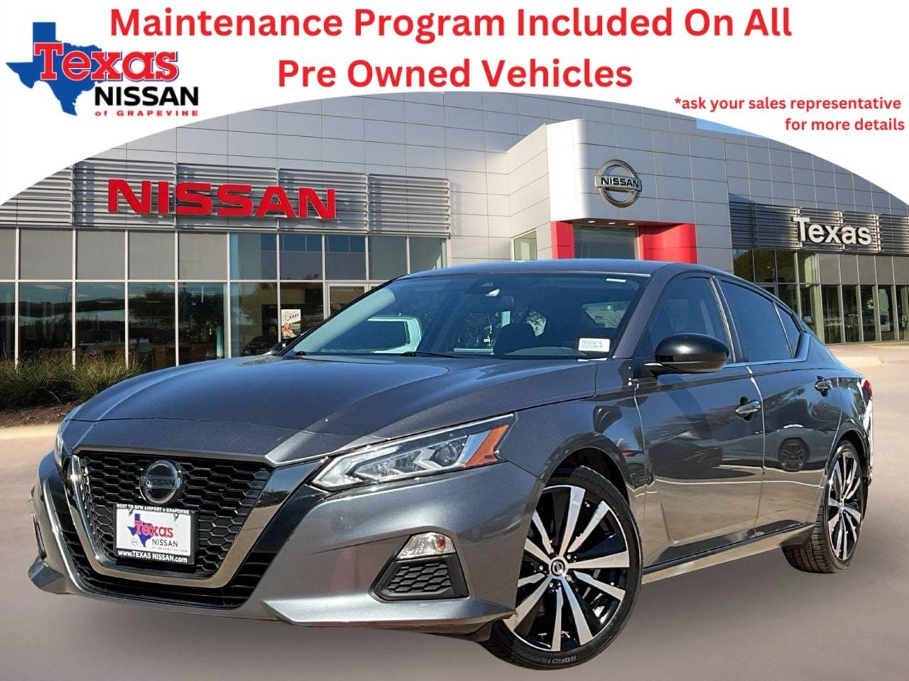 2022 Nissan Altima SR — Sedan — 55,919 mi — Grapevine, TX