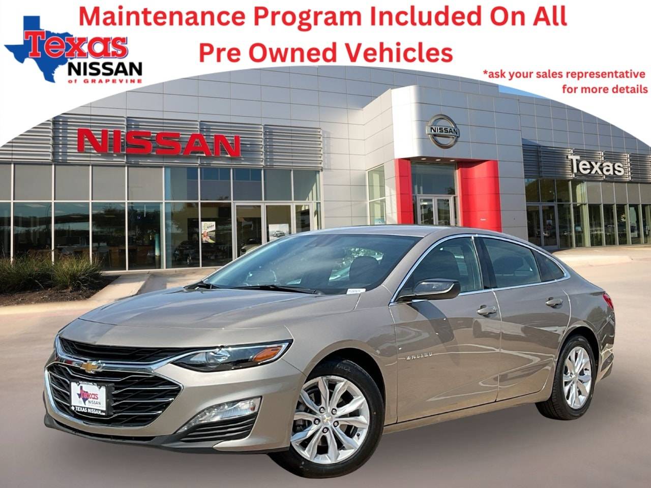 2023 Chevrolet Malibu LT — Sedan — 40,634 mi — Grapevine, TX