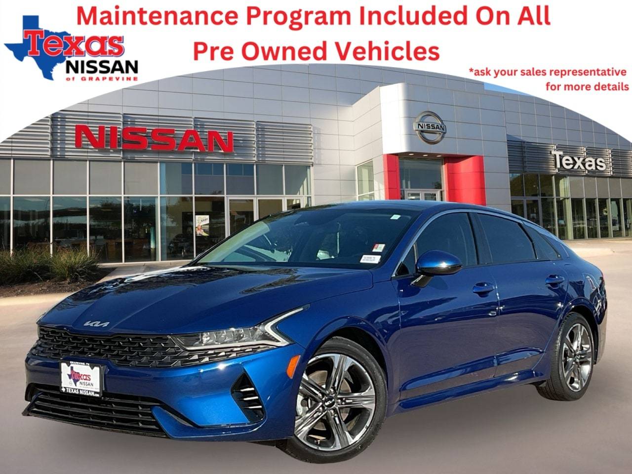 2022 Kia K5 EX — Sedan — 80,450 mi — Grapevine, TX
