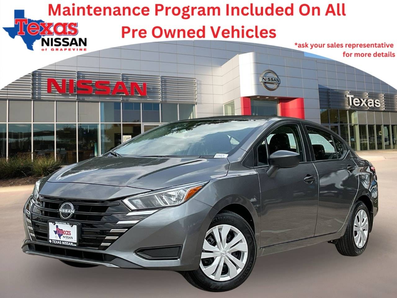 2024 Nissan Versa S — Sedan — 17,667 mi — Grapevine, TX