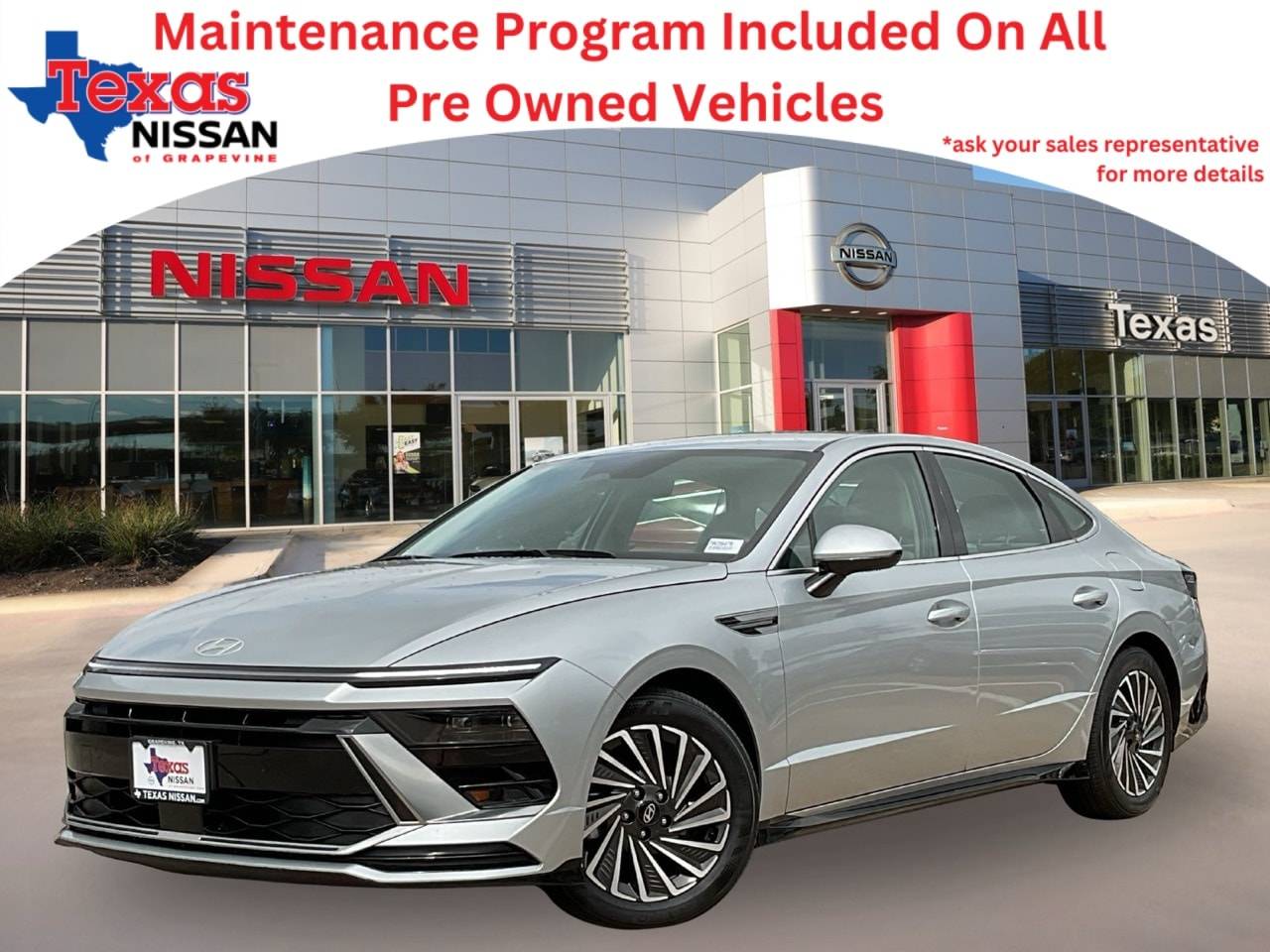 2024 Hyundai Sonata Hybrid SEL — Sedan — 26,920 mi — Grapevine, TX