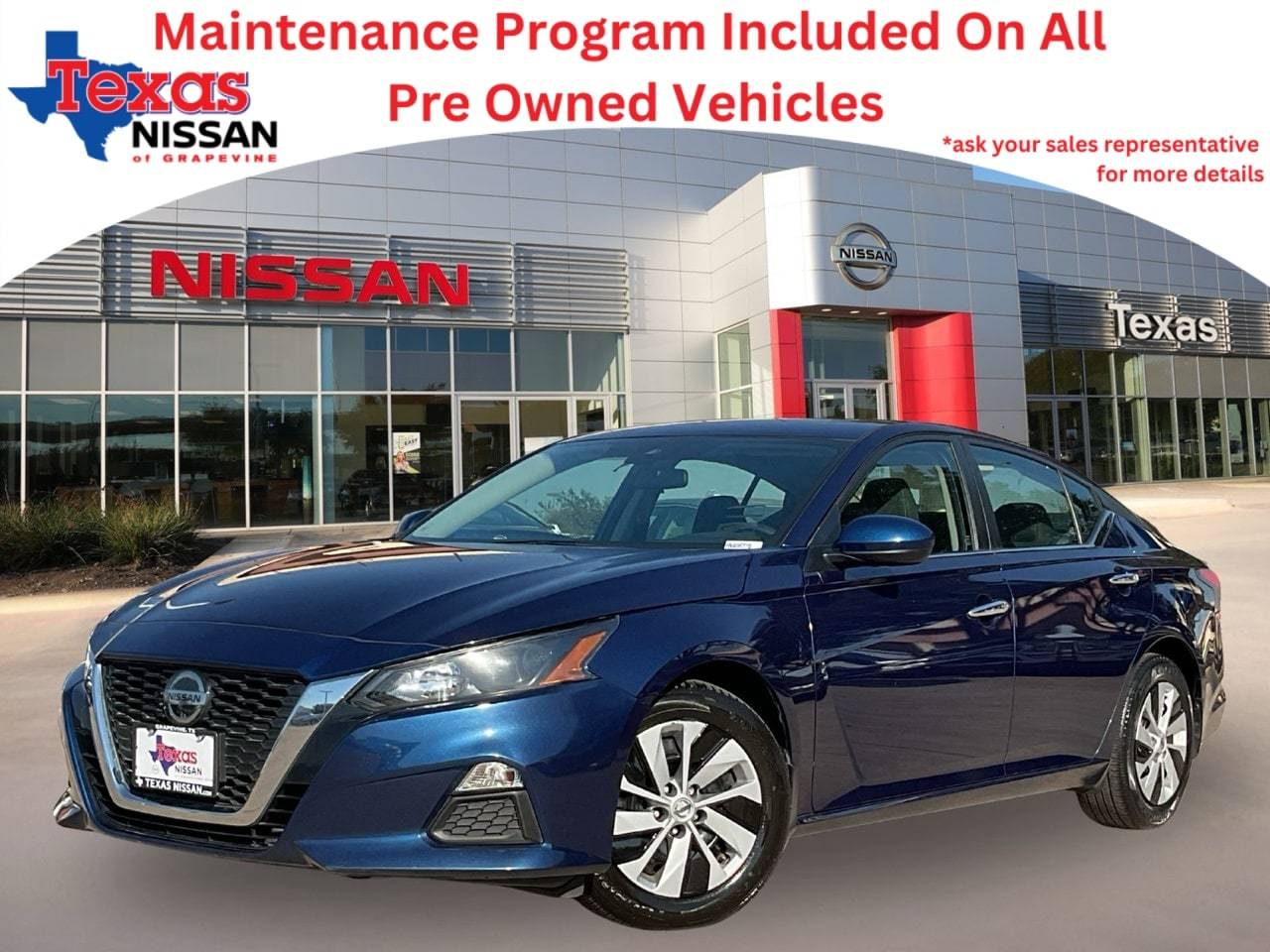 2022 Nissan Altima S — Sedan — 53,887 mi — Grapevine, TX