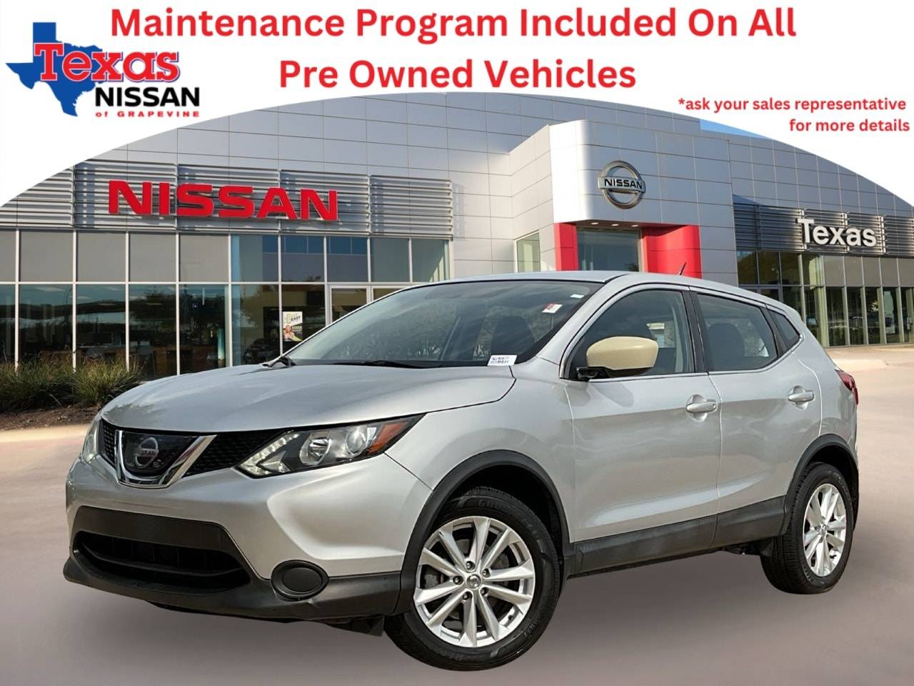 2018 Nissan Rogue Sport S — SUV — 62,333 mi — Grapevine, TX