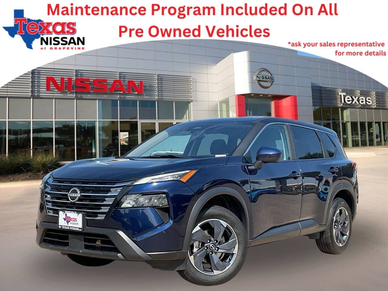 2024 Nissan Rogue SV — SUV — 35,572 mi — Grapevine, TX