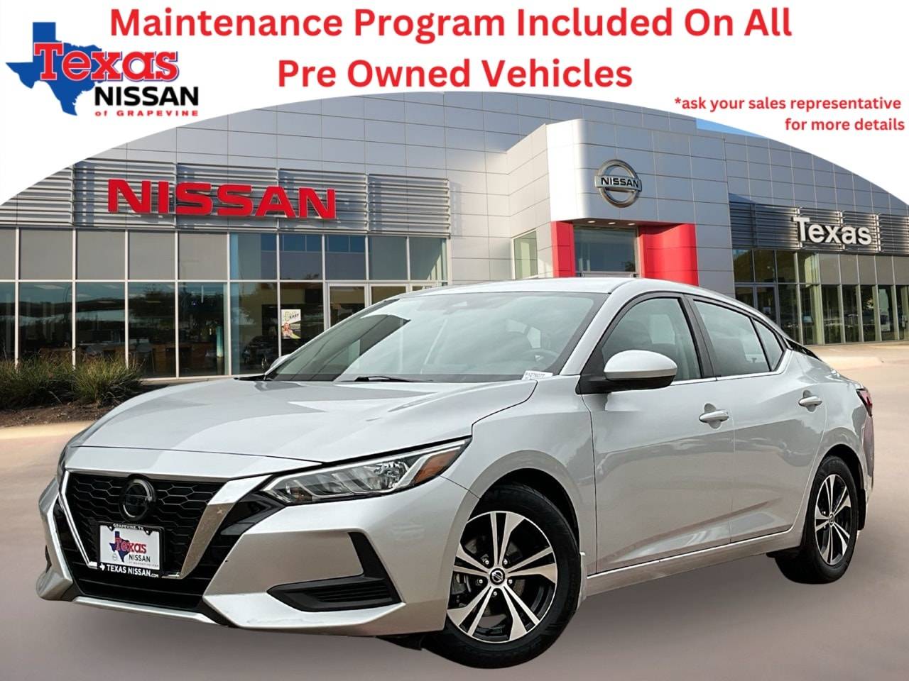 2021 Nissan Sentra SV — Sedan — 36,919 mi — Grapevine, TX