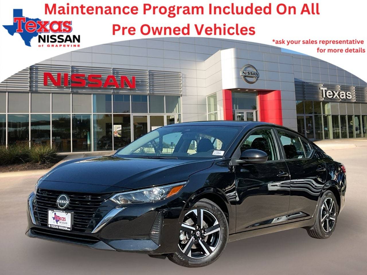 2024 Nissan Sentra SV — Sedan — 36,423 mi — Grapevine, TX