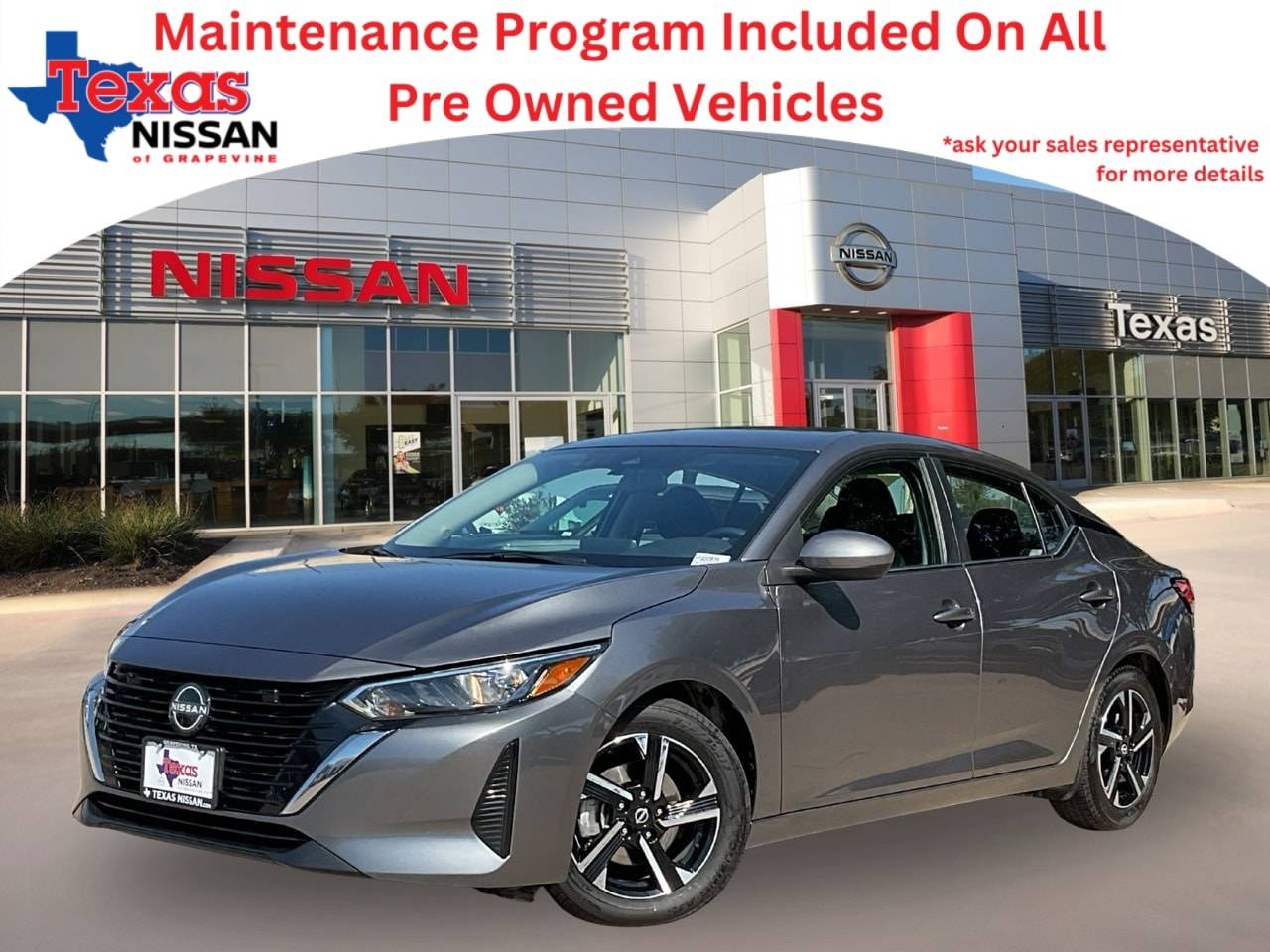 2024 Nissan Sentra SV — Sedan — 36,314 mi — Grapevine, TX