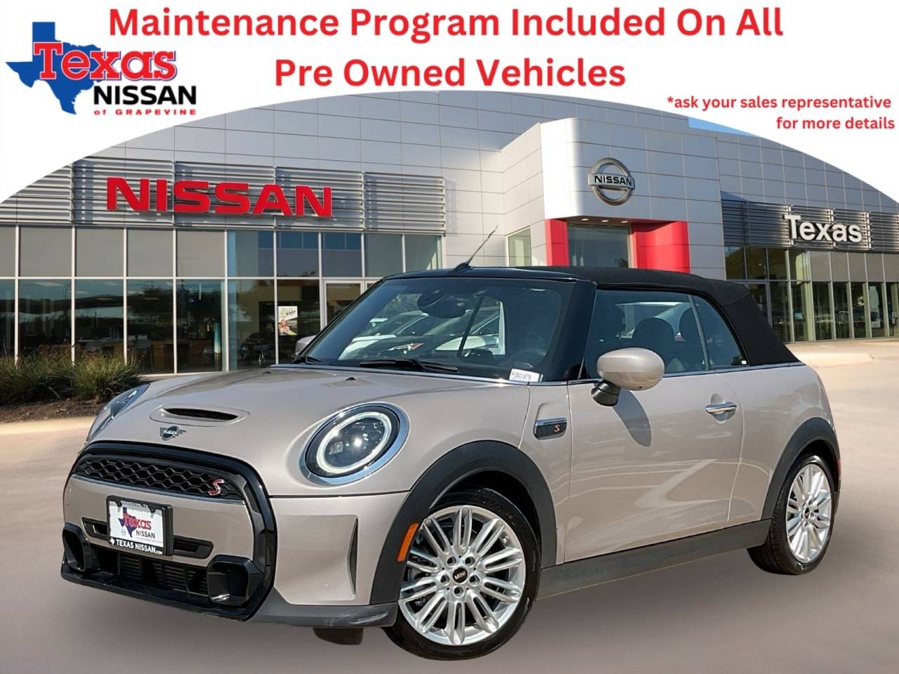 2024 MINI Convertible Cooper S — Convertible — 19,692 mi — Grapevine, TX