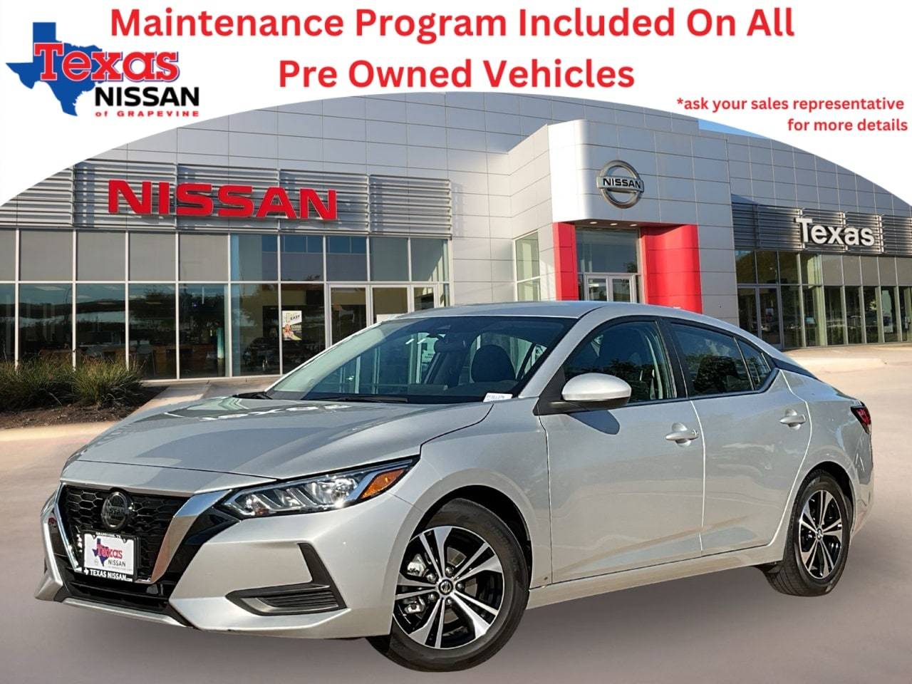 2023 Nissan Sentra SV — Sedan — 35,388 mi — Grapevine, TX