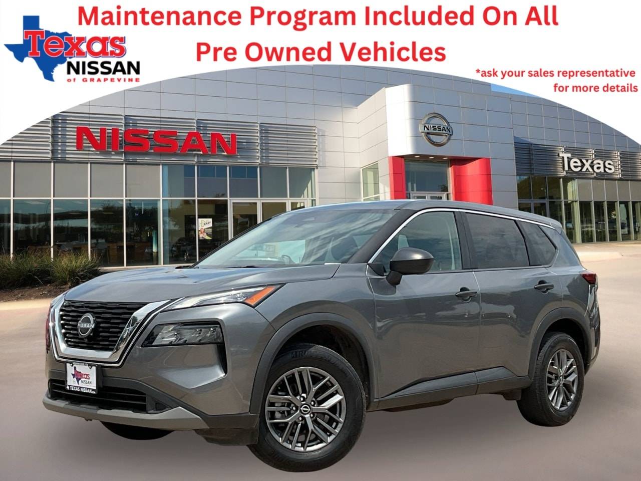 2023 Nissan Rogue S — SUV — 27,267 mi — Grapevine, TX