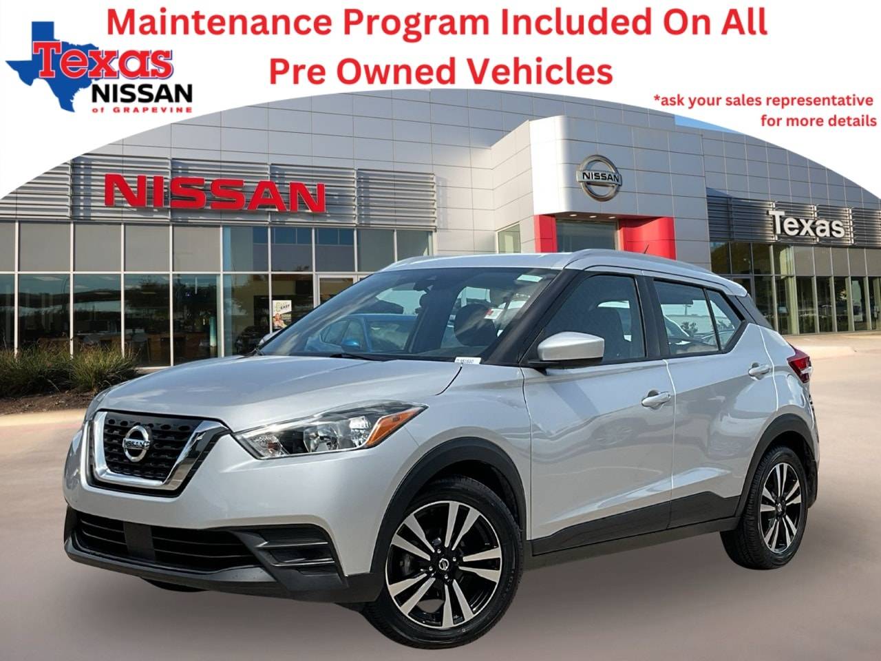 2020 Nissan Kicks SV — SUV — 47,509 mi — Grapevine, TX