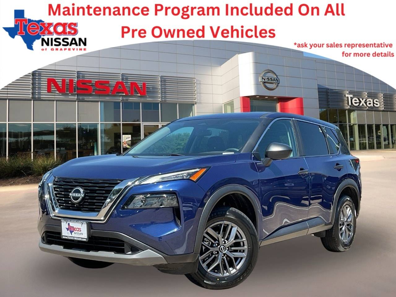 2023 Nissan Rogue S — SUV — 55,632 mi — Grapevine, TX