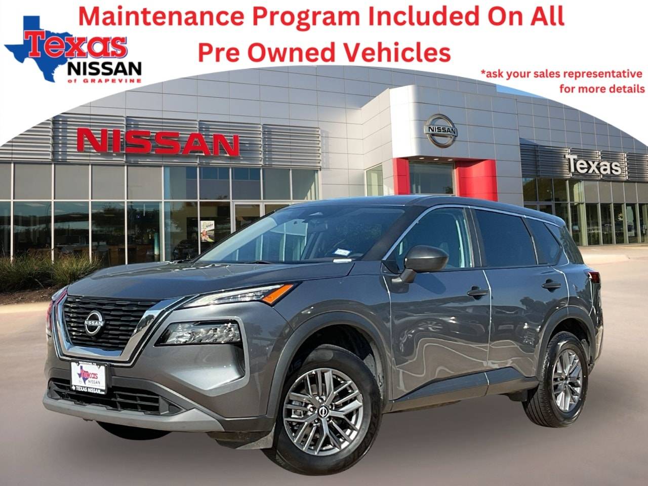 2023 Nissan Rogue S — SUV — 46,891 mi — Grapevine, TX