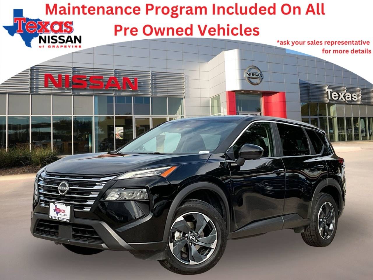 2024 Nissan Rogue SV — SUV — 48,214 mi — Grapevine, TX