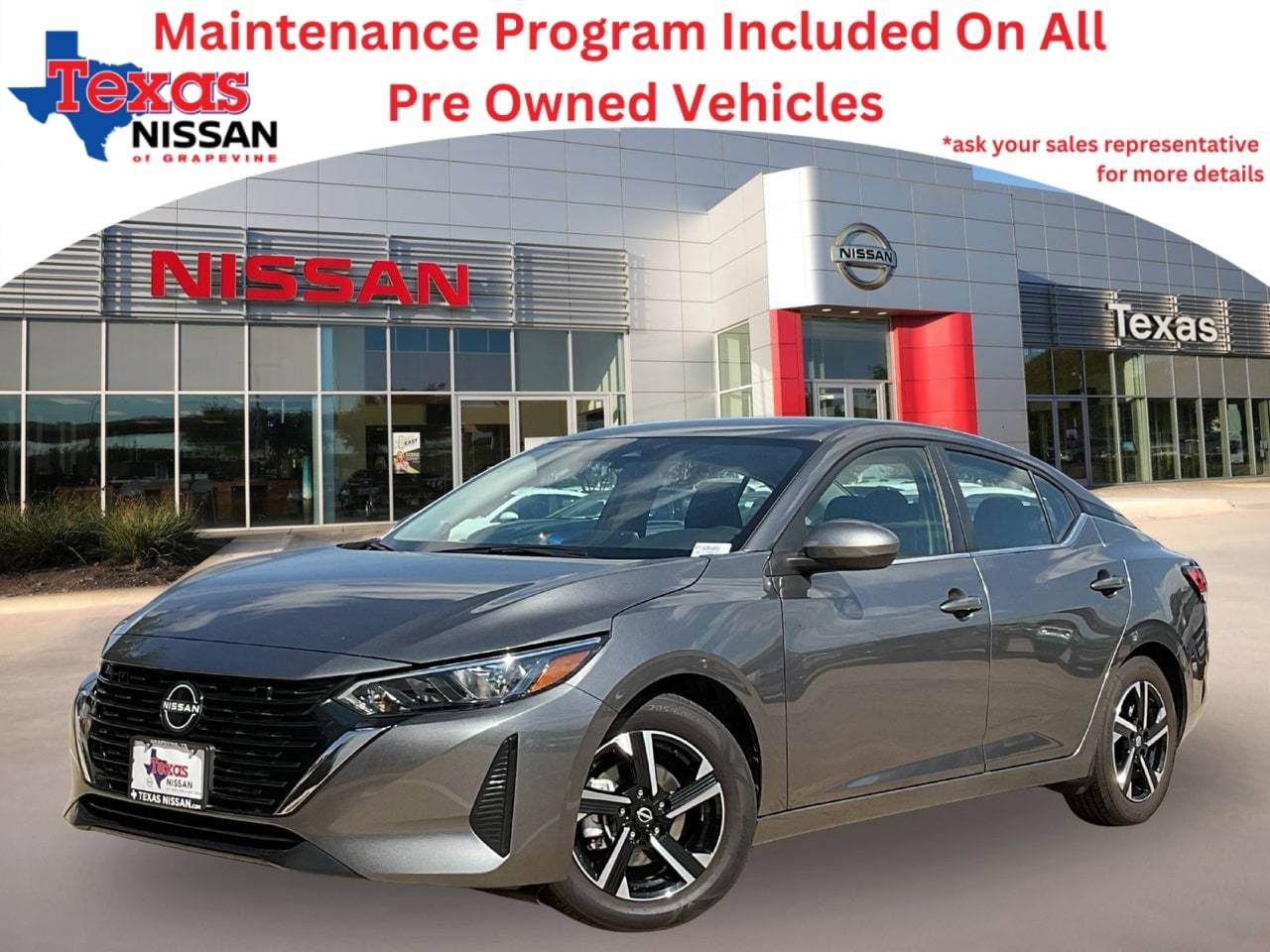 2024 Nissan Sentra SV — Sedan — 36,877 mi — Grapevine, TX