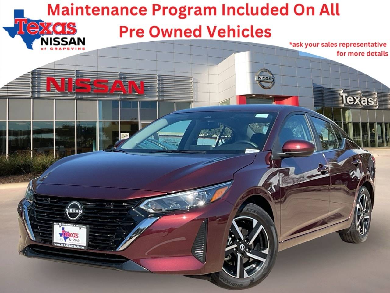 2024 Nissan Sentra SV — Sedan — 13,614 mi — Grapevine, TX