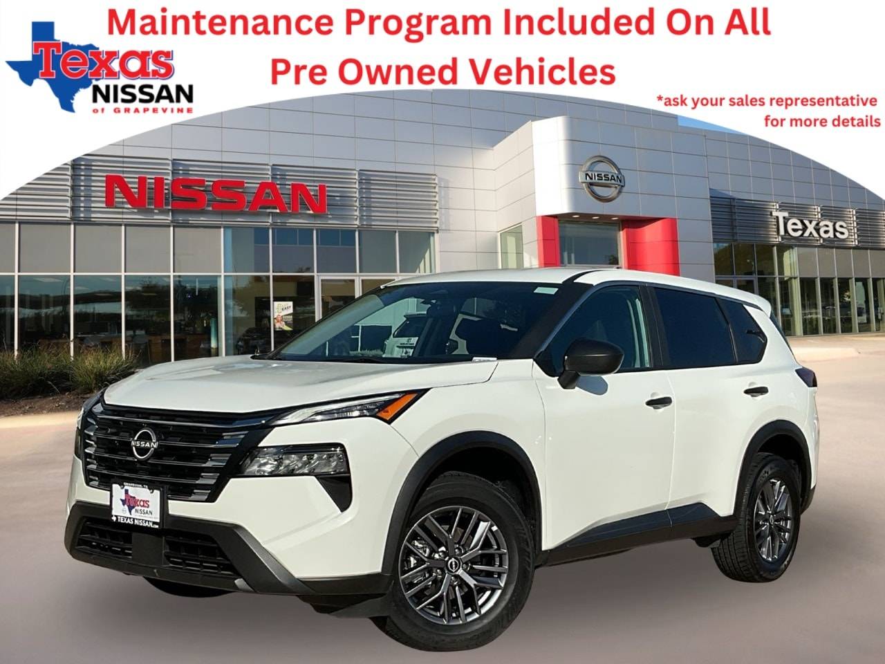 2024 Nissan Rogue S — SUV — 41,459 mi — Grapevine, TX