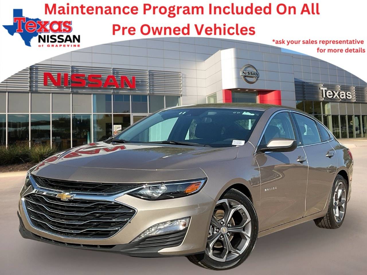2023 Chevrolet Malibu LT — Sedan — 58,052 mi — Grapevine, TX
